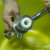 Farm in the Republic of Tatarstan, 600 liters of milk per day